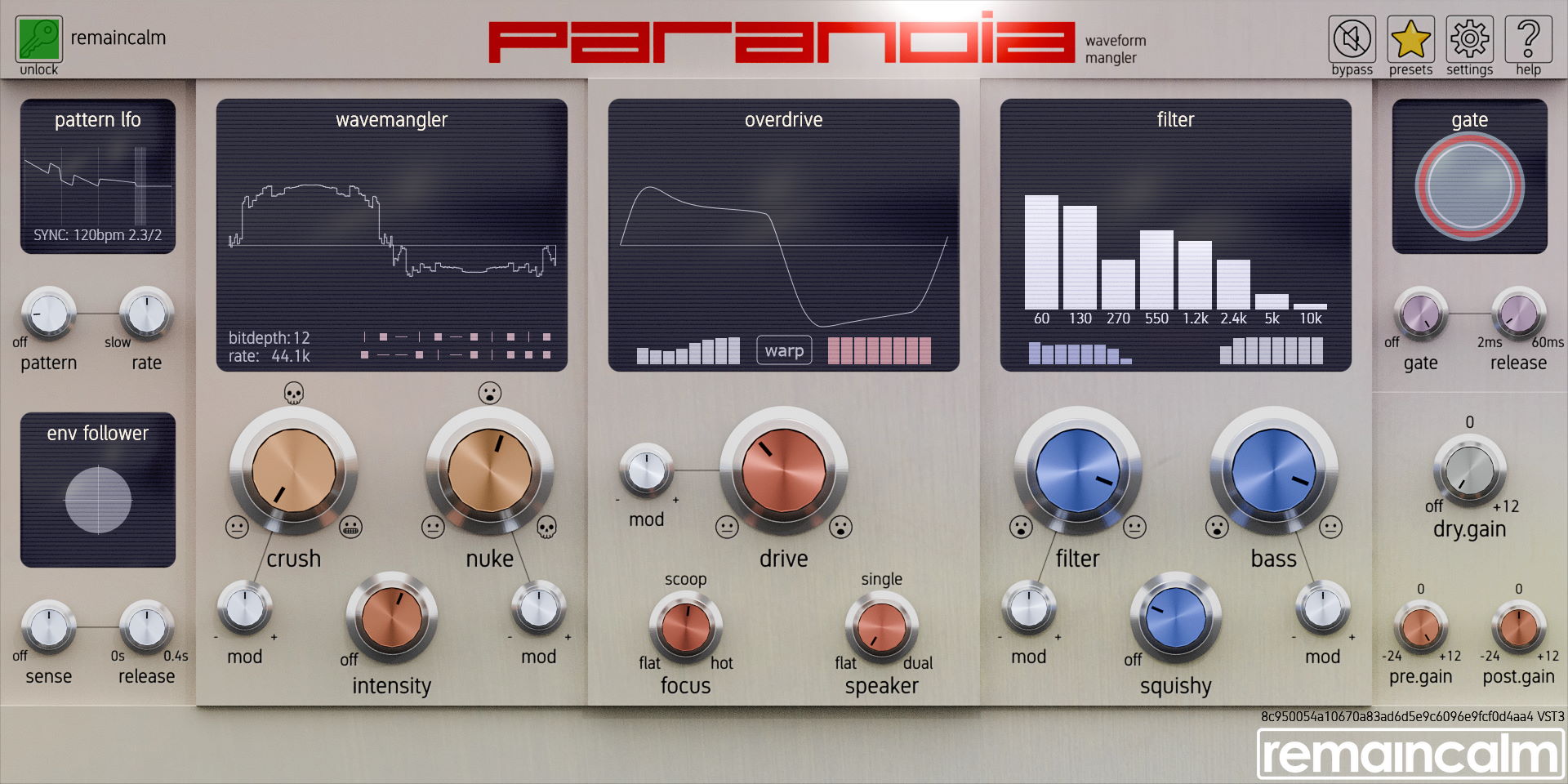 PARANOIA FX screenshot